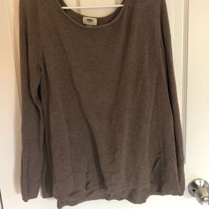 Brown sweater